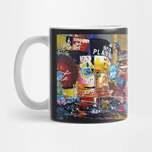 London Piccadilly City Lights 881 Mug